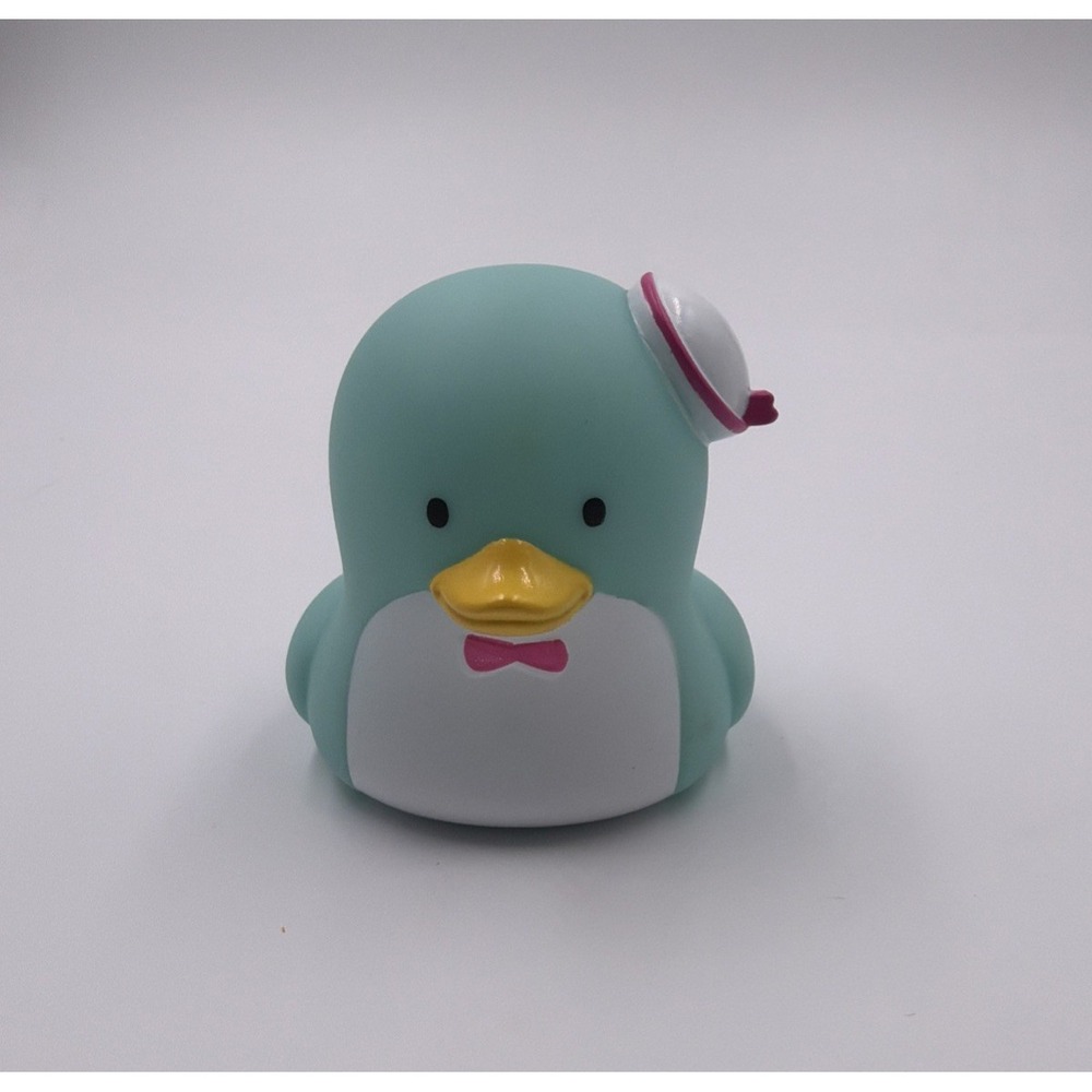 Sanrio HELLO KITTY & FRIENDS Duckz TEAL TUXEDOSAM Rubber Duck Approx 2" High